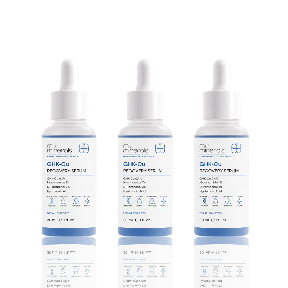Kit Sérum Facial GHK-Cu - 3 Meses de Tratamento