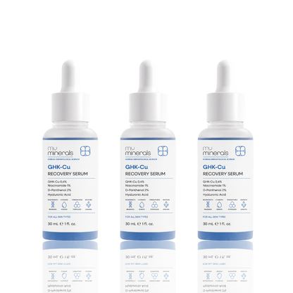 Kit Sérum Facial GHK-Cu - 3 Meses de Tratamento