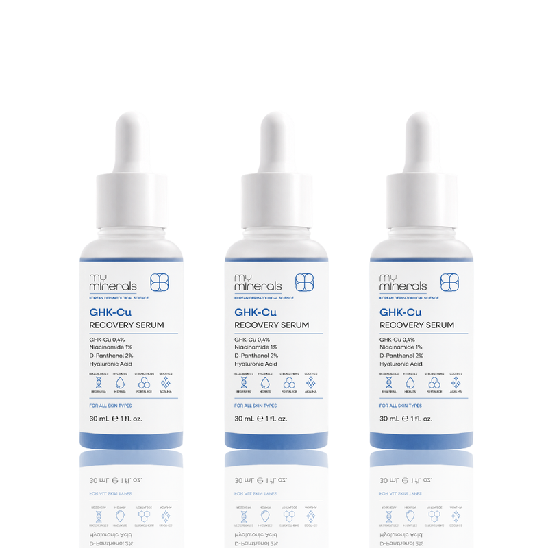 Kit Sérum Facial GHK-Cu - 3 Meses de Tratamento