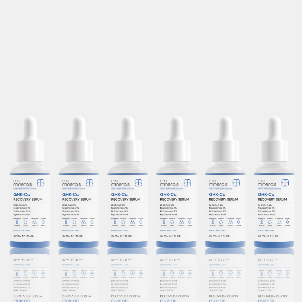 Kit Sérum Facial GHK-Cu - 6 Meses de Tratamento